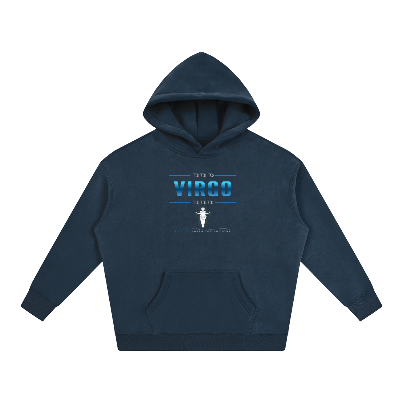 Virgo(w) Oversize Fleeced Hoodie
