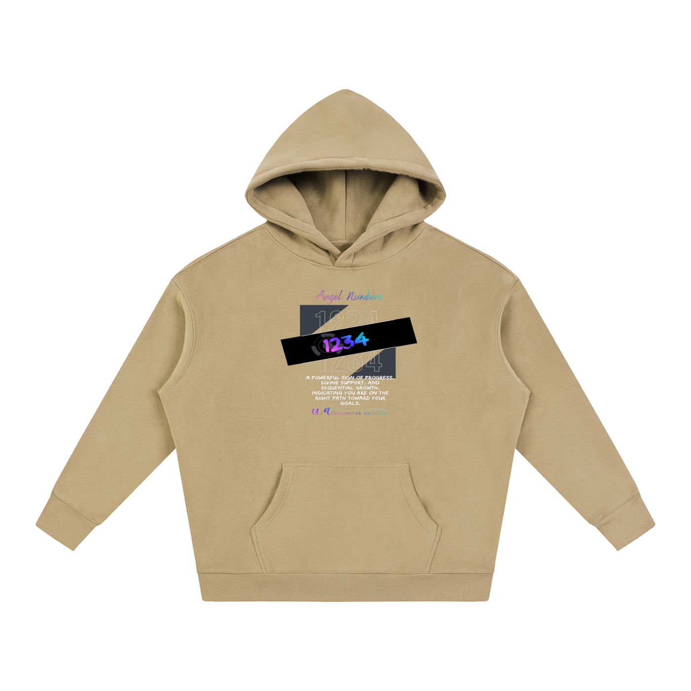 1234 Oversize Fleeced Hoodie