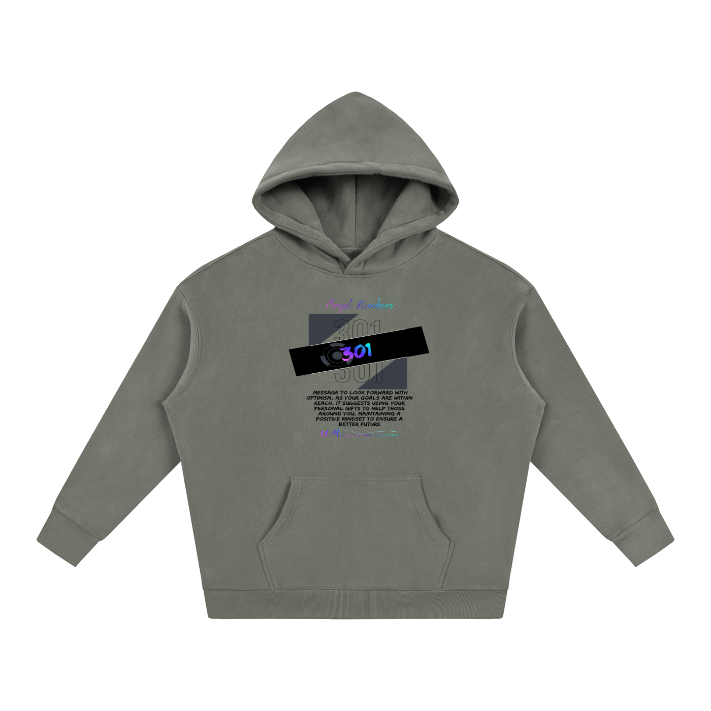 301 Oversize Fleeced Hoodie