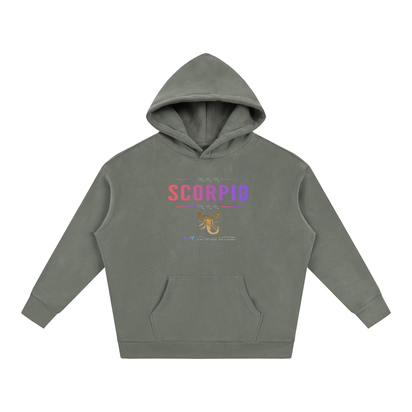 Scorpio Oversize Fleeced Hoodie