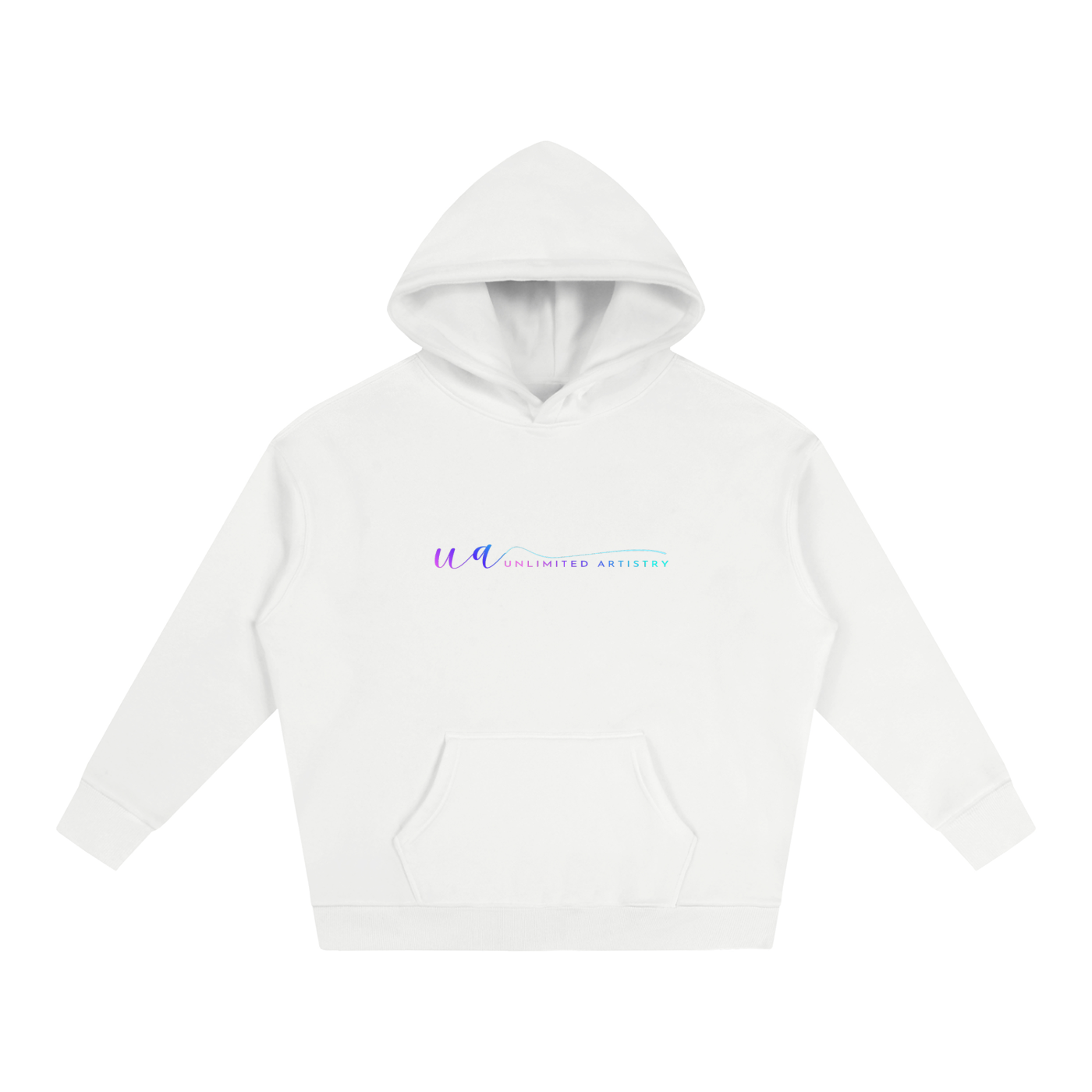111(back) Oversize Fleeced Hoodie