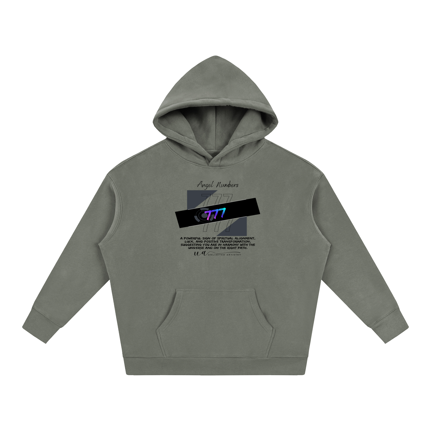 777 Oversize Fleeced Hoodie