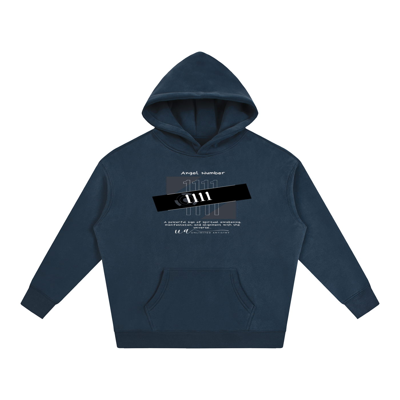 Angel Number 1111 Oversize Fleeced Hoodie