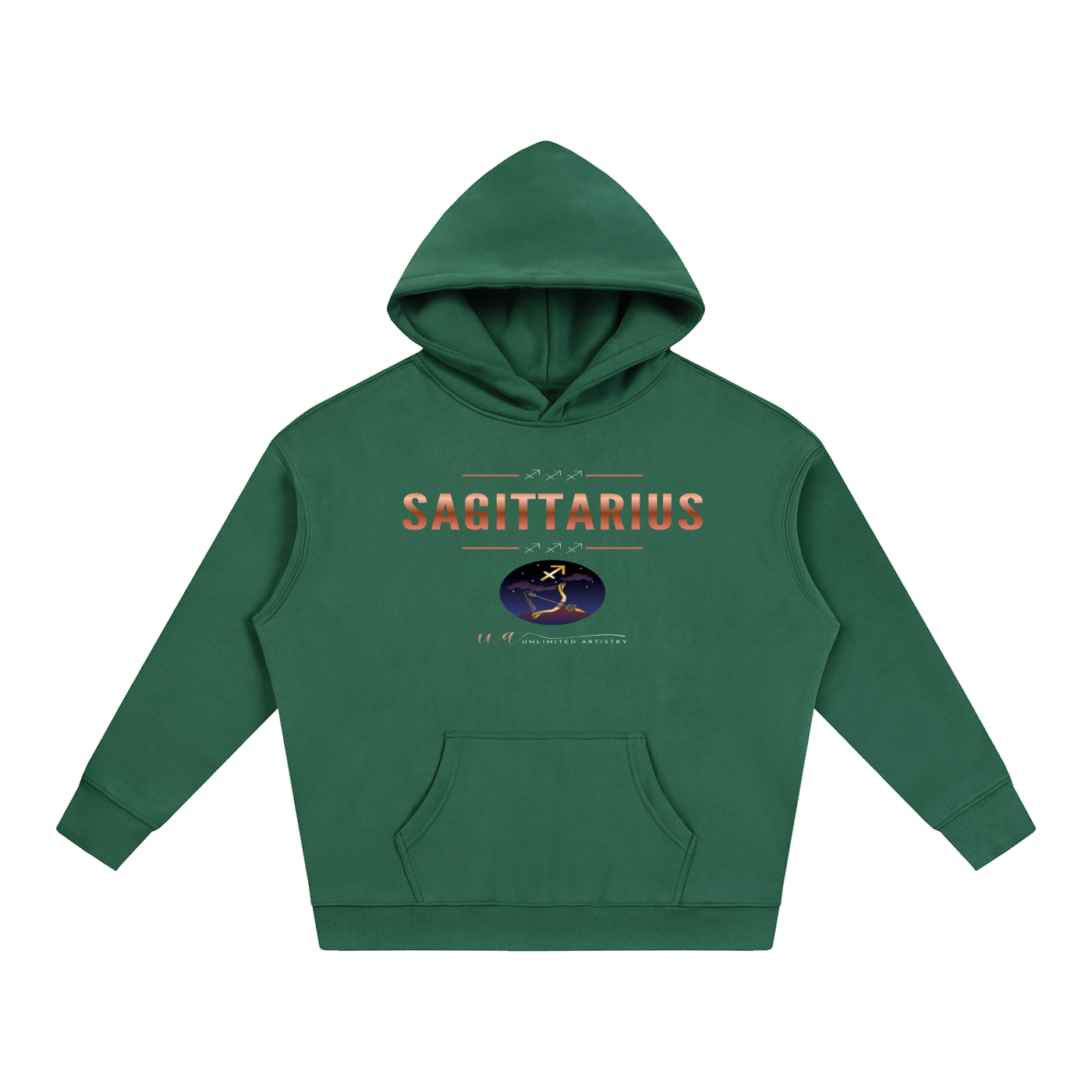 Sagittarius Oversize Fleeced Hoodie