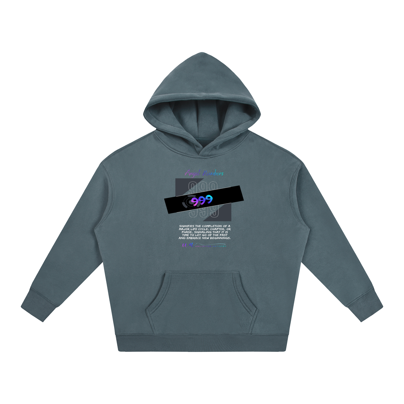 999 Oversize Fleeced Hoodie
