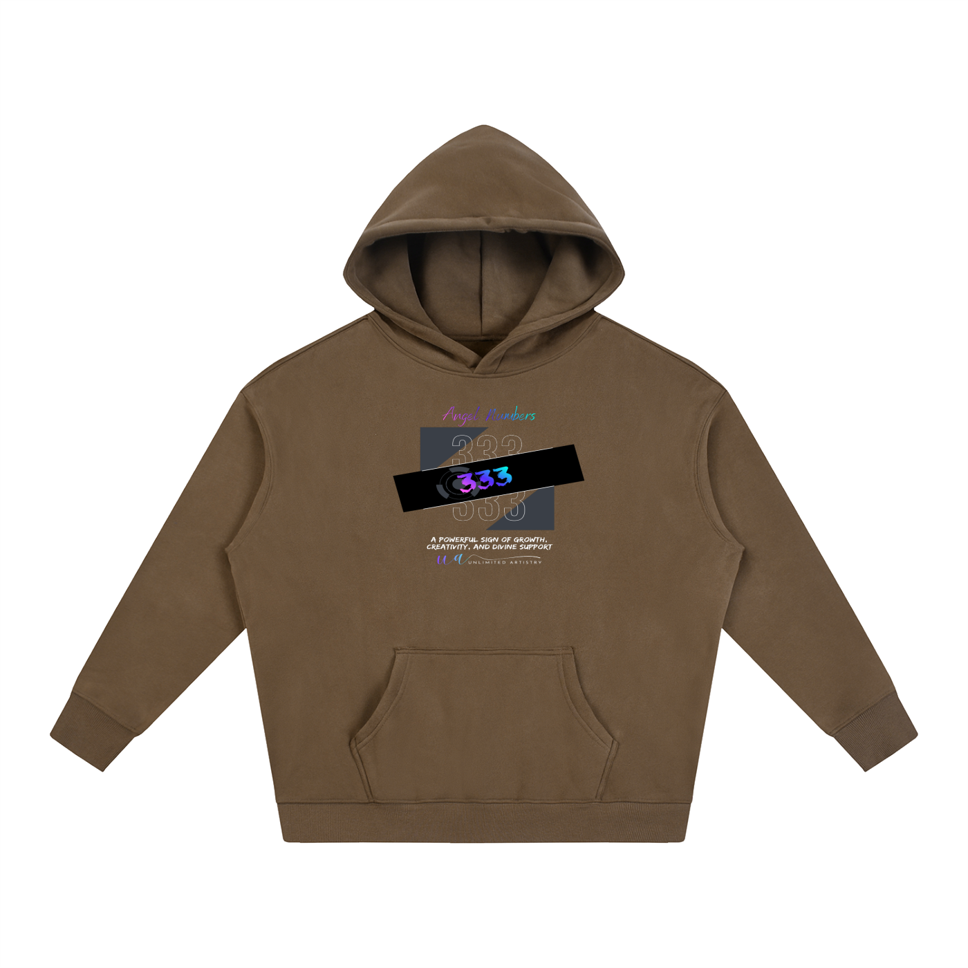 333 Oversize Fleeced Hoodie