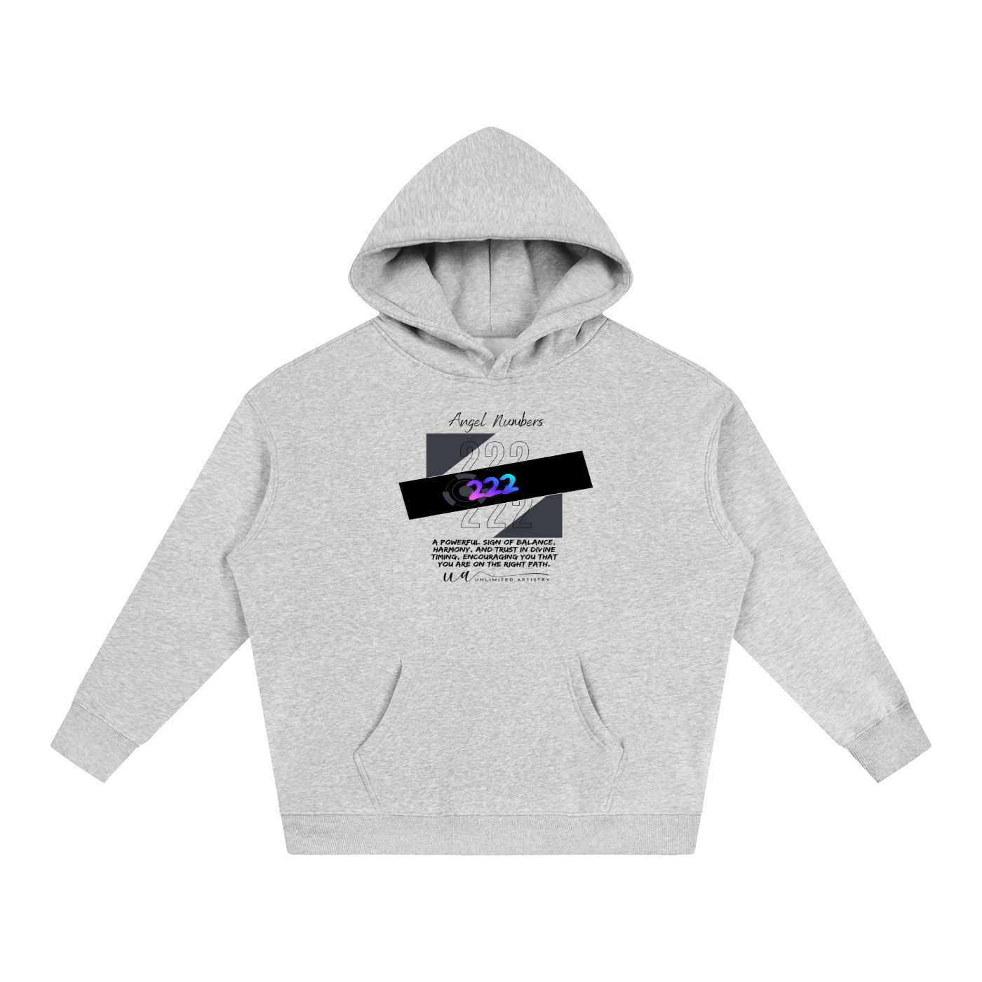 222 Oversize Fleeced Hoodie