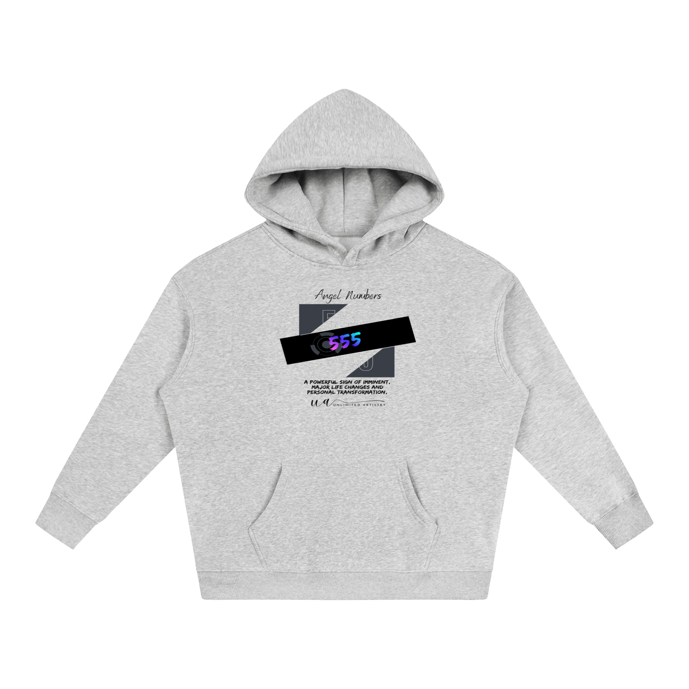 555 Oversize Fleeced Hoodie