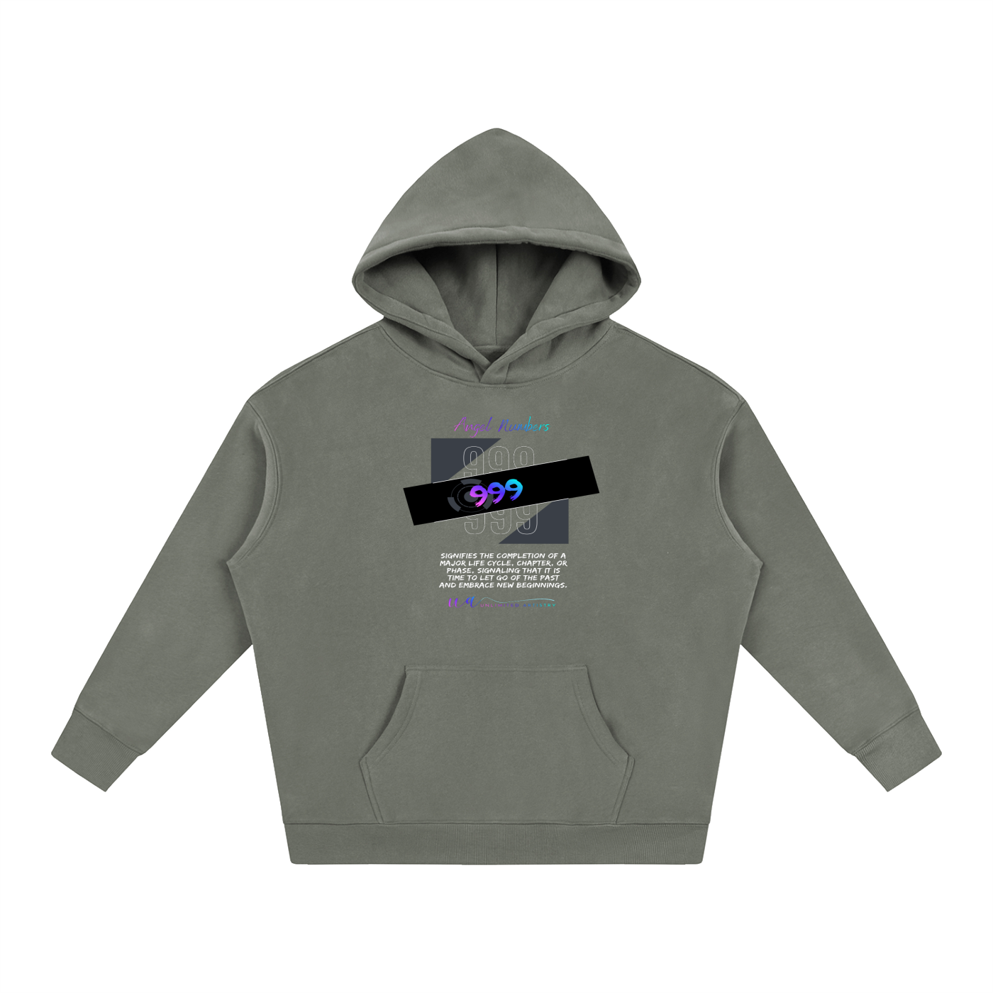 999 Oversize Fleeced Hoodie