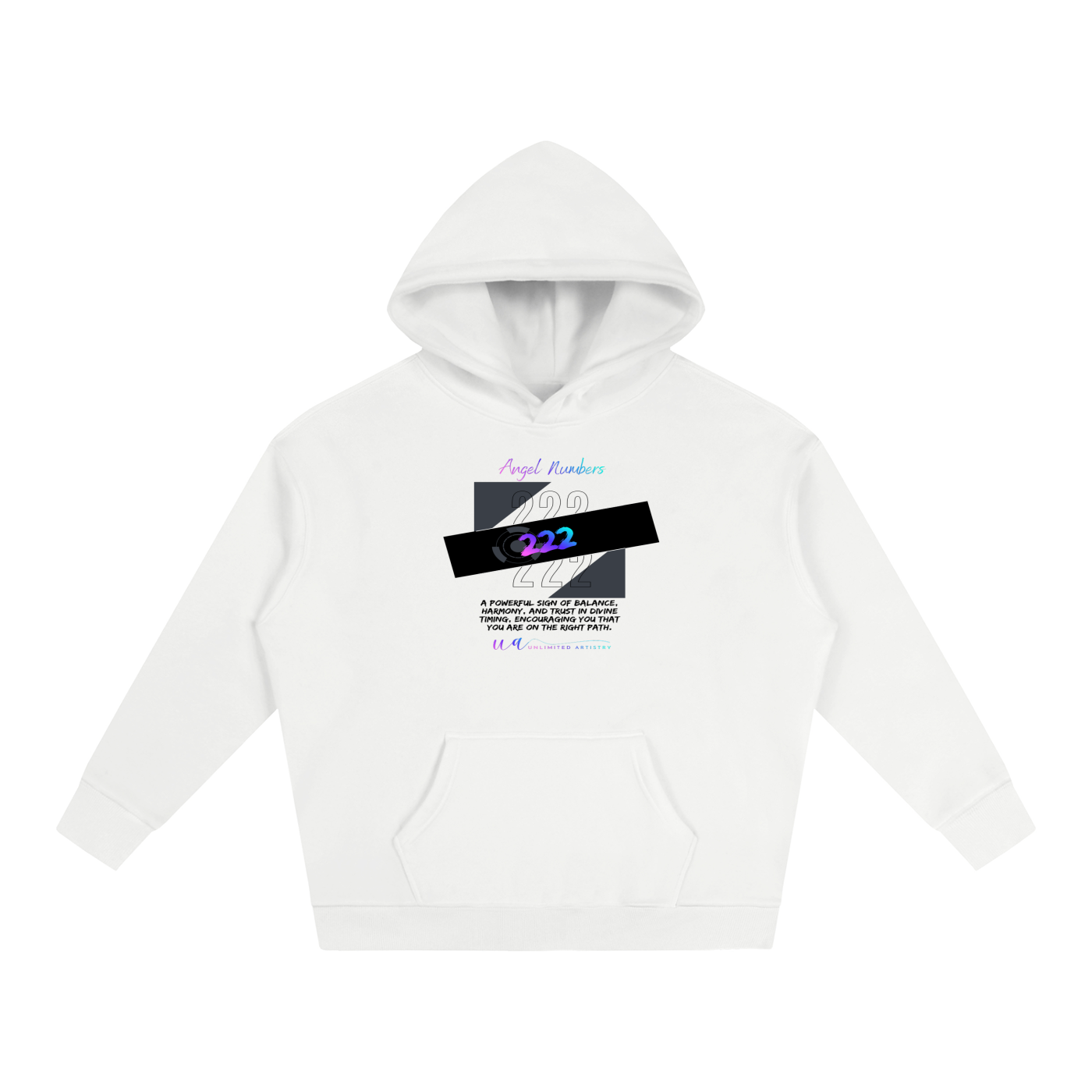 222 Oversize Fleeced Hoodie