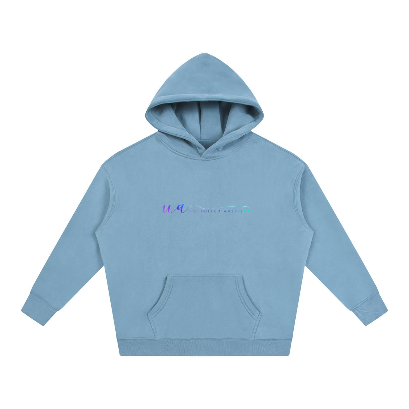 111(back) Oversize Fleeced Hoodie