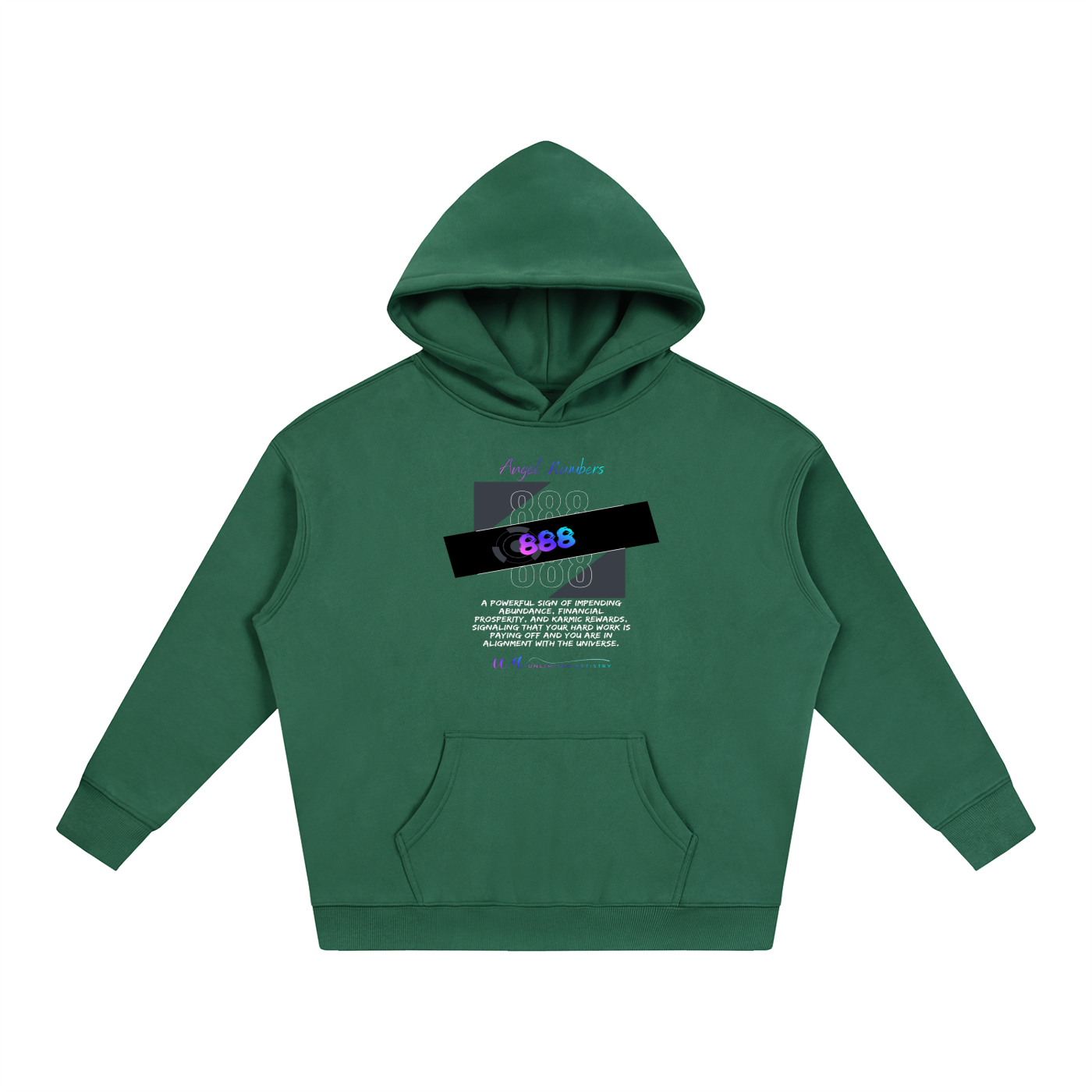 888 Oversize Fleeced Hoodie