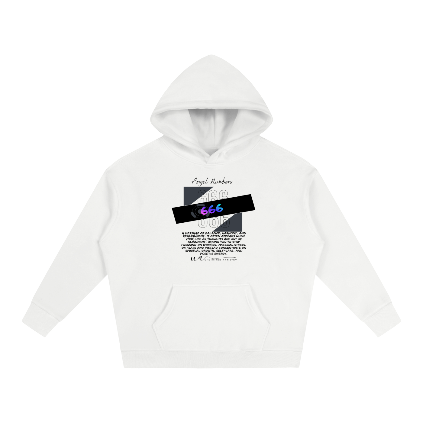 666 Oversize Fleeced Hoodie