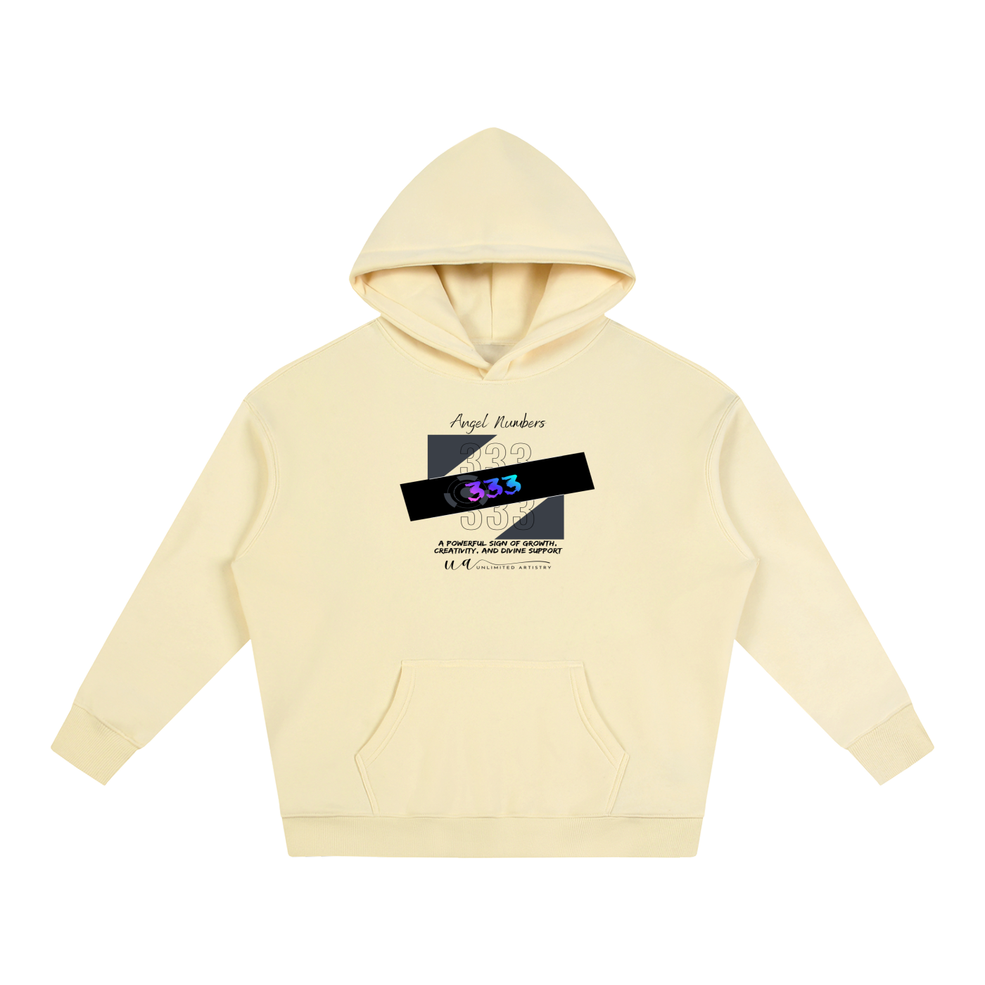 333 Oversize Fleeced Hoodie