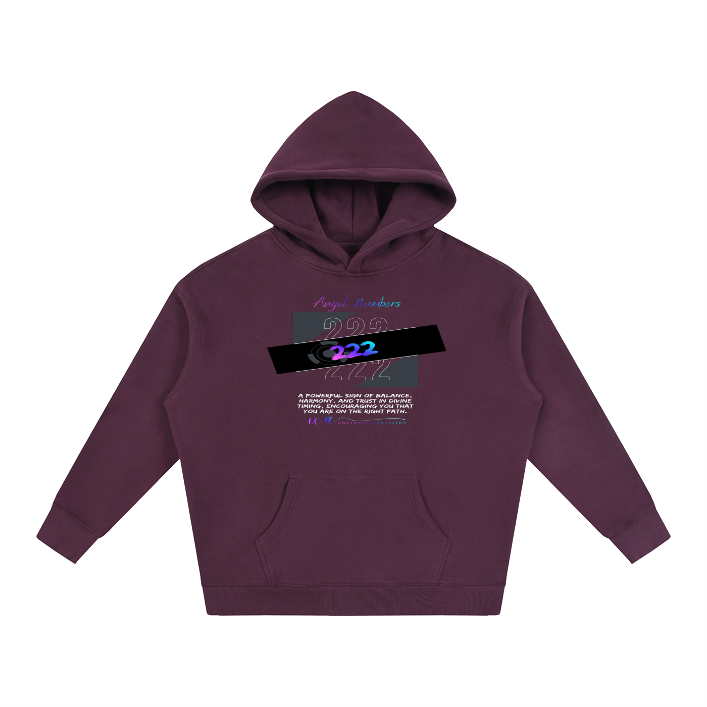 222 Oversize Fleeced Hoodie