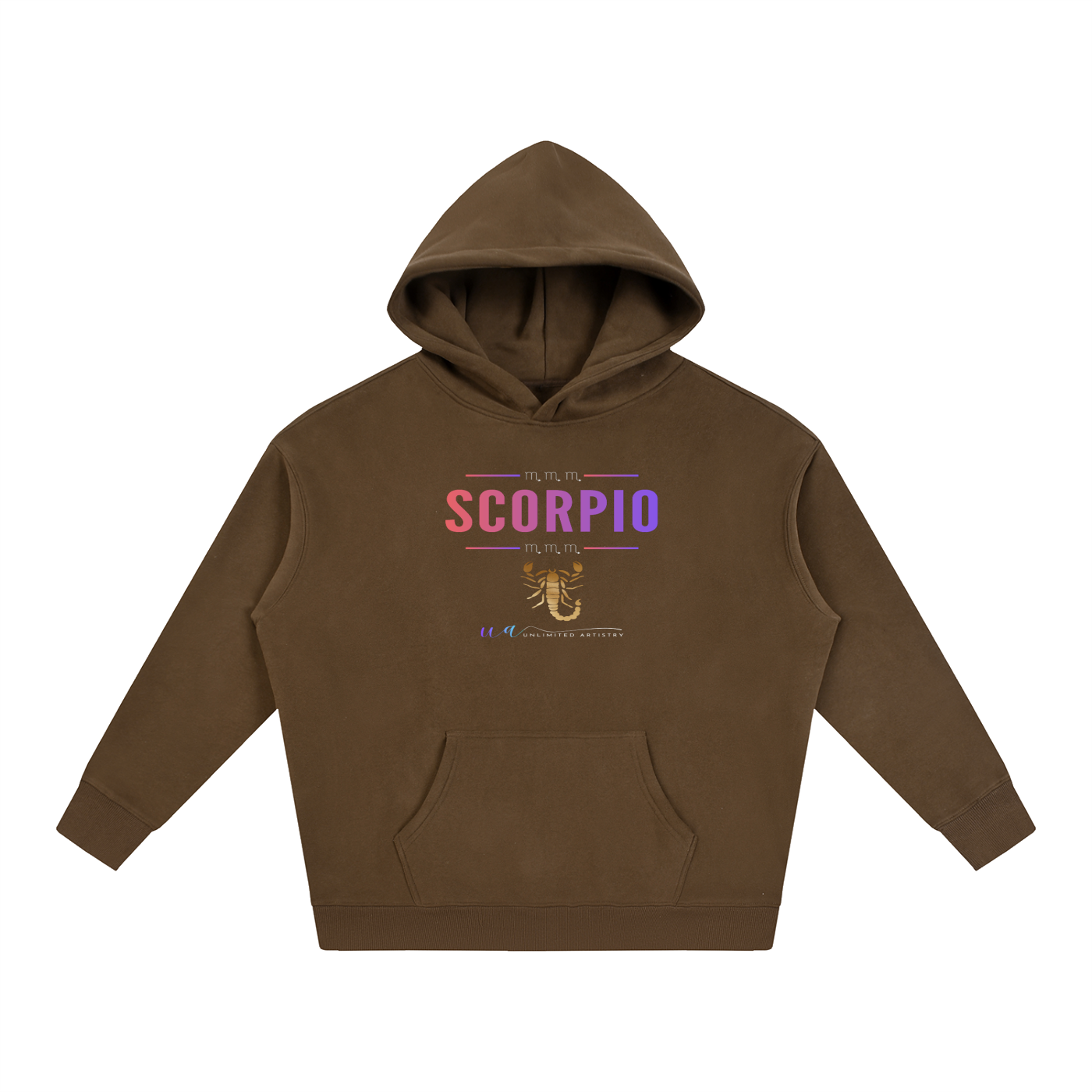 Scorpio Oversize Fleeced Hoodie