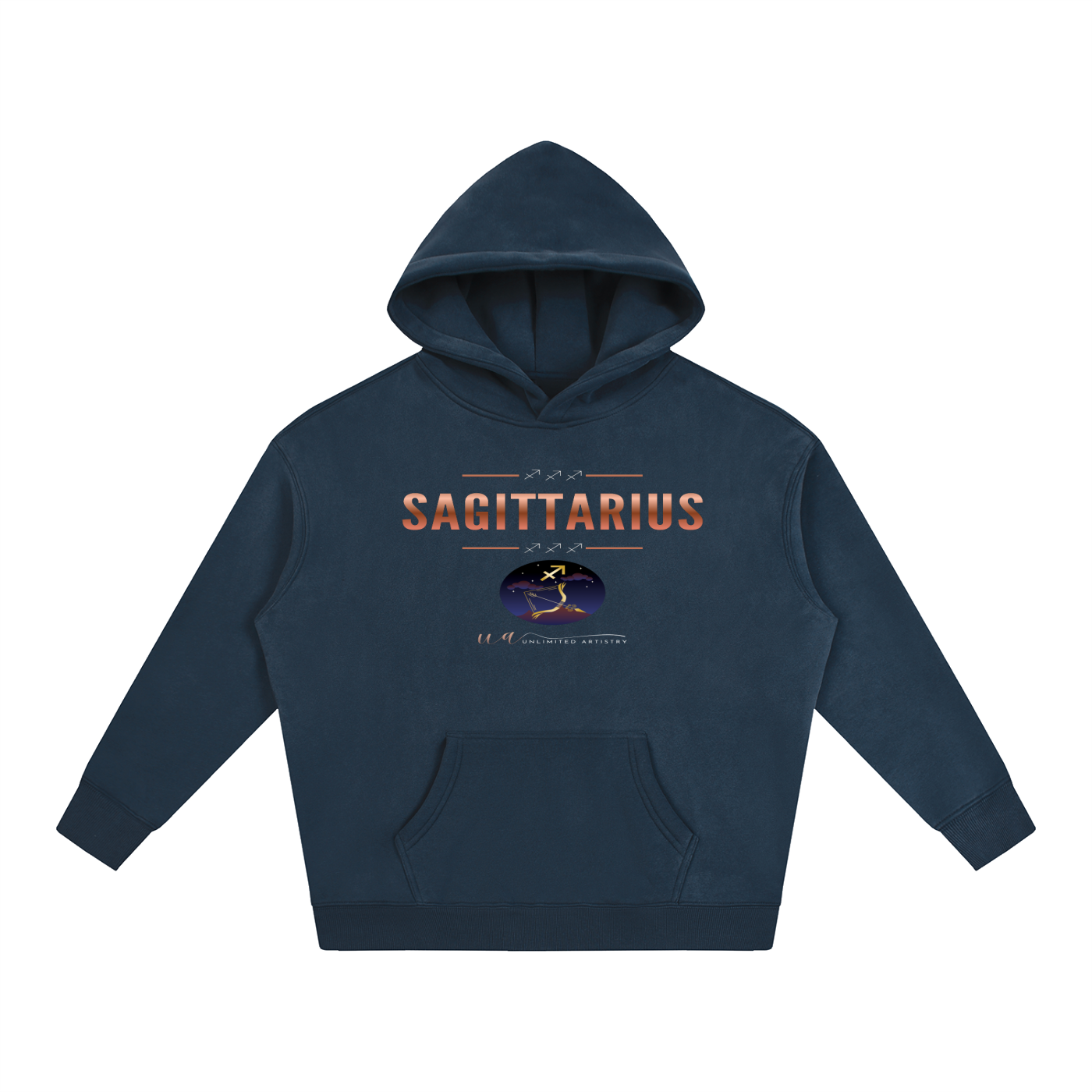 Sagittarius Oversize Fleeced Hoodie