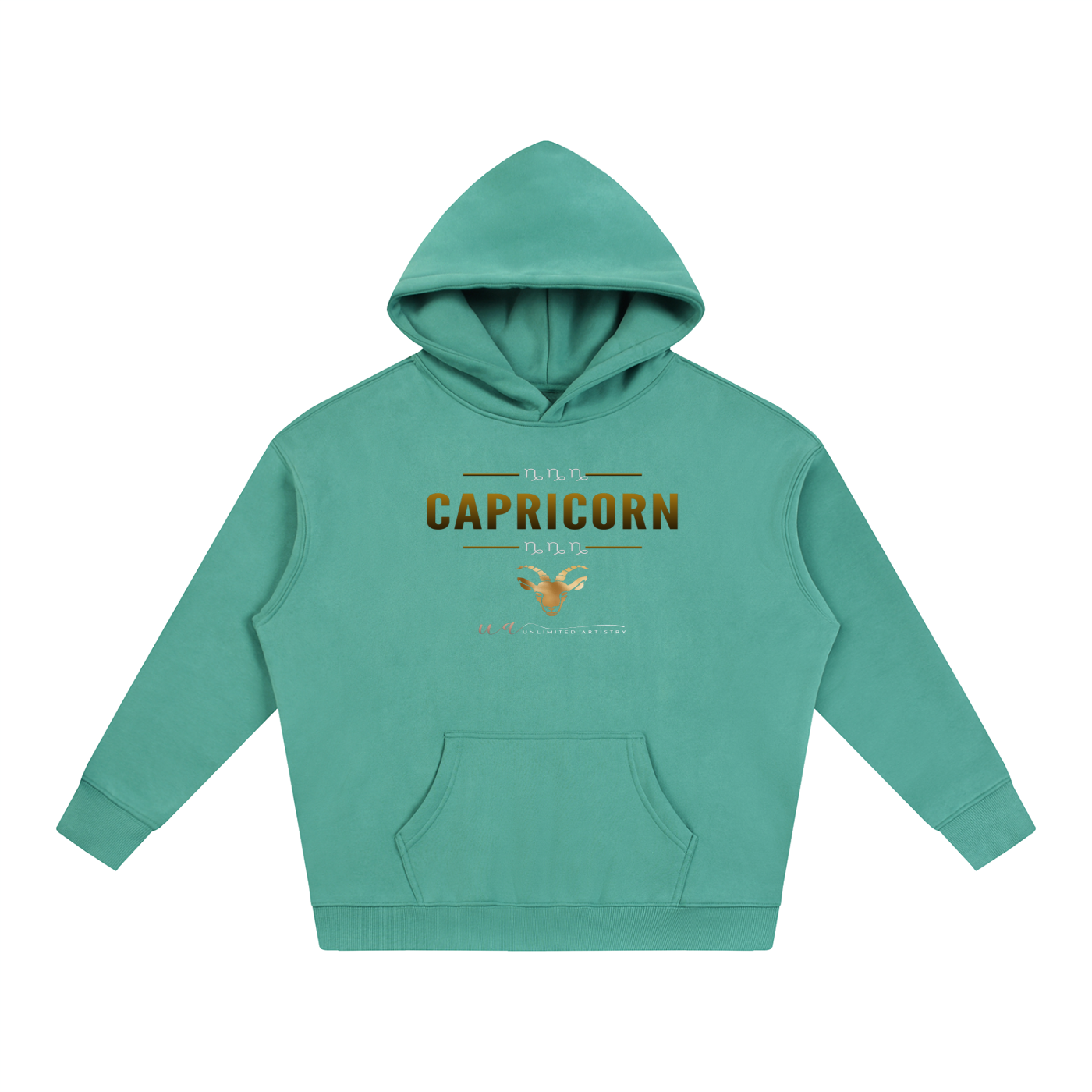 Capricorn Oversize Fleeced Hoodie