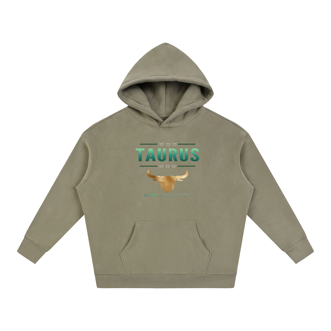 Taurus Oversize Fleeced Hoodie