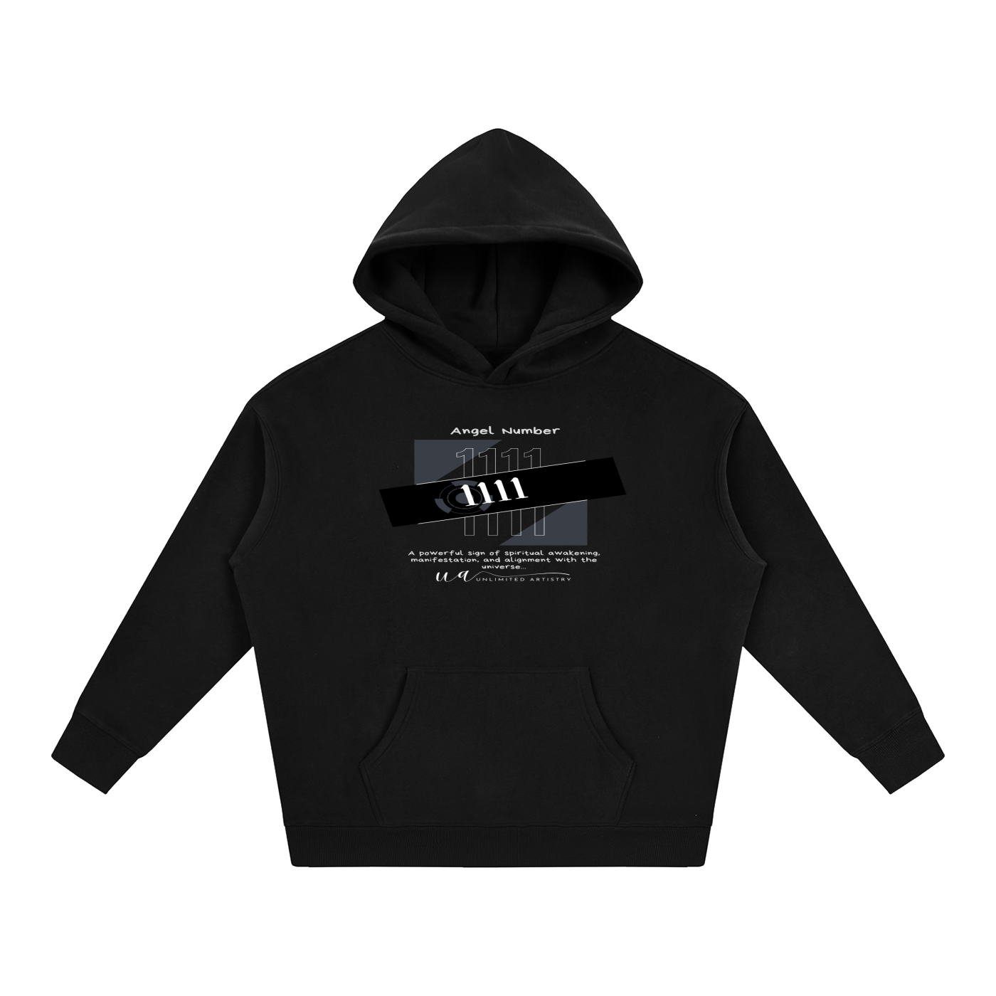 Angel Number 1111 Oversize Fleeced Hoodie