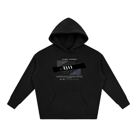 Angel Number 1111 Oversize Fleeced Hoodie