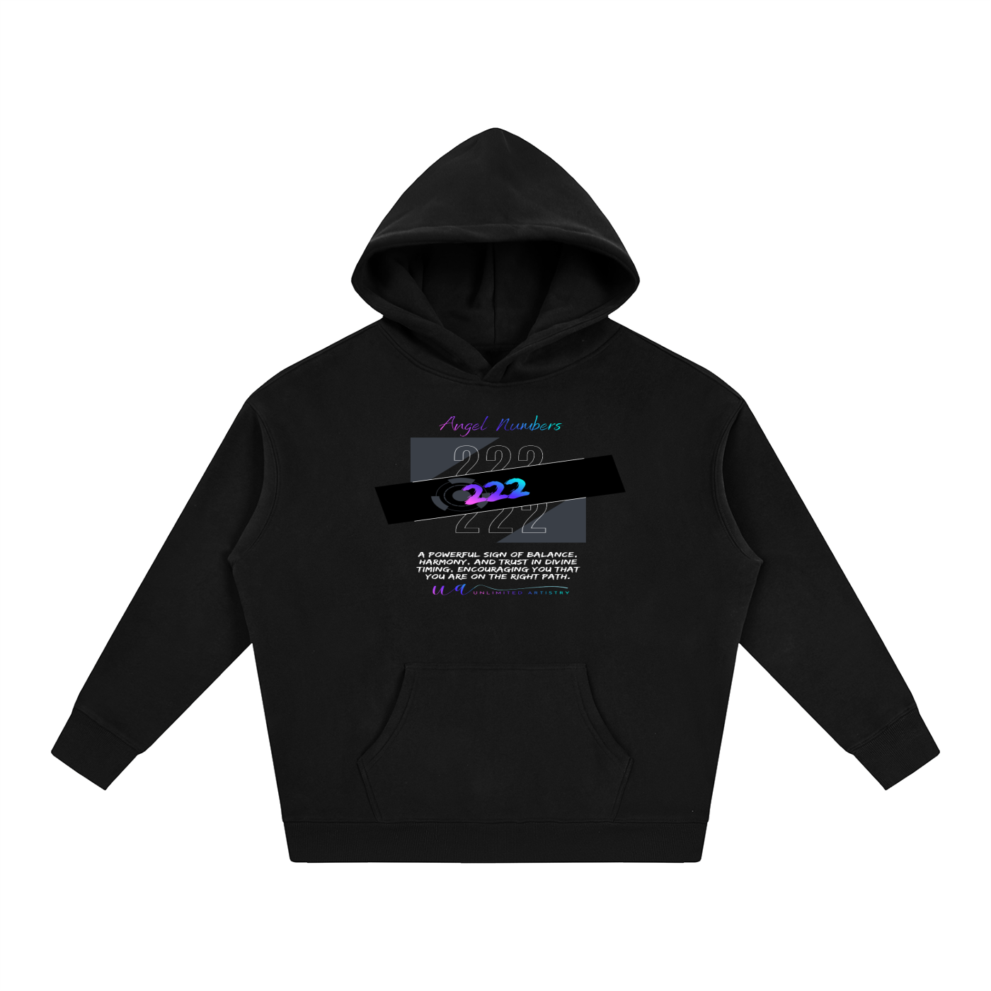 222 Oversize Fleeced Hoodie