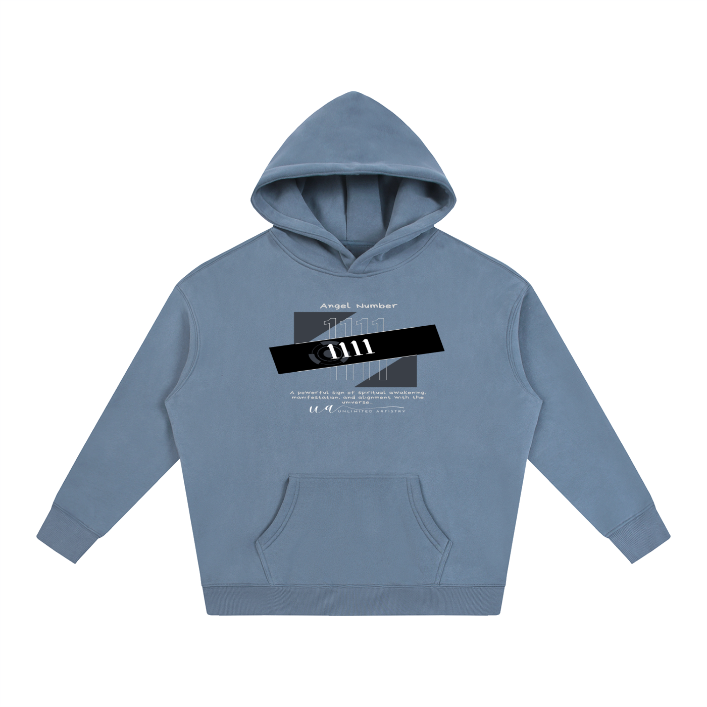 Angel Number 1111 Oversize Fleeced Hoodie