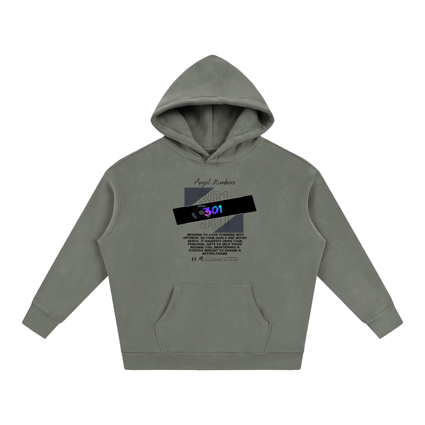 301 Oversize Fleeced Hoodie