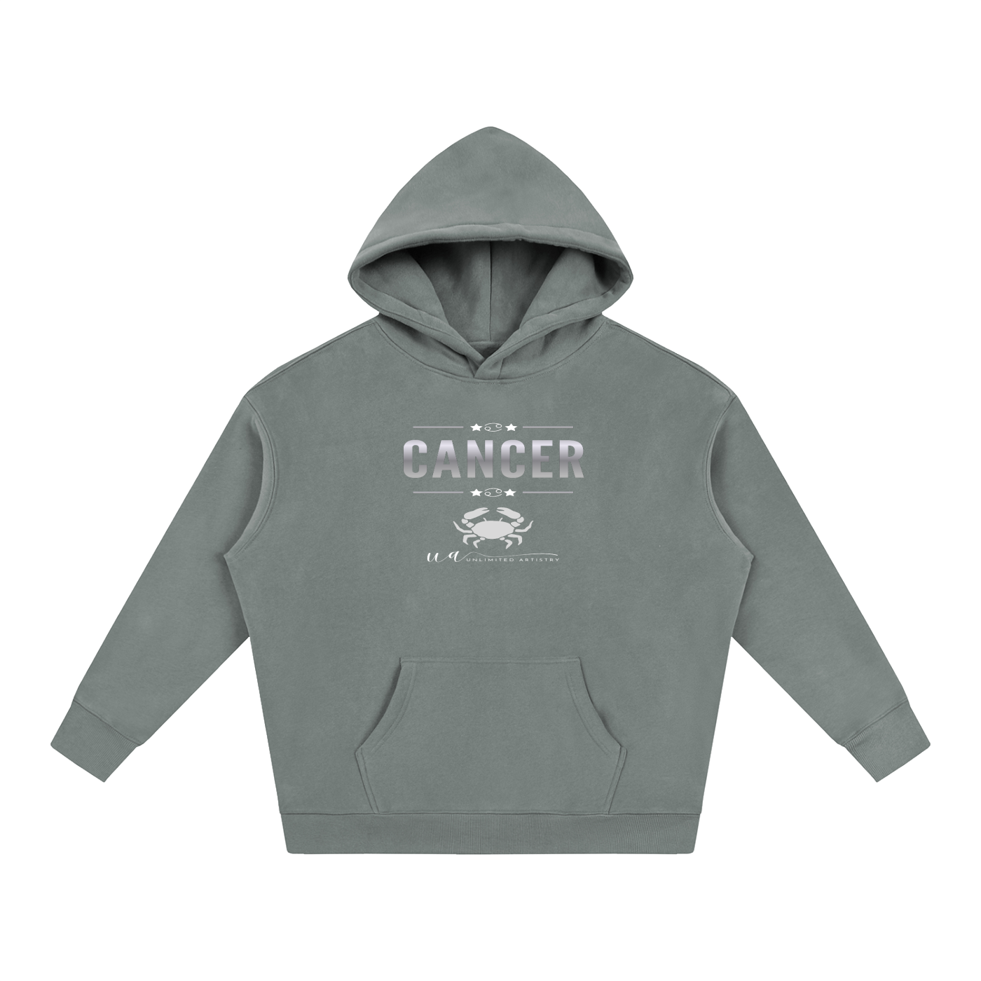 Cancer Oversize Fleeced Hoodie