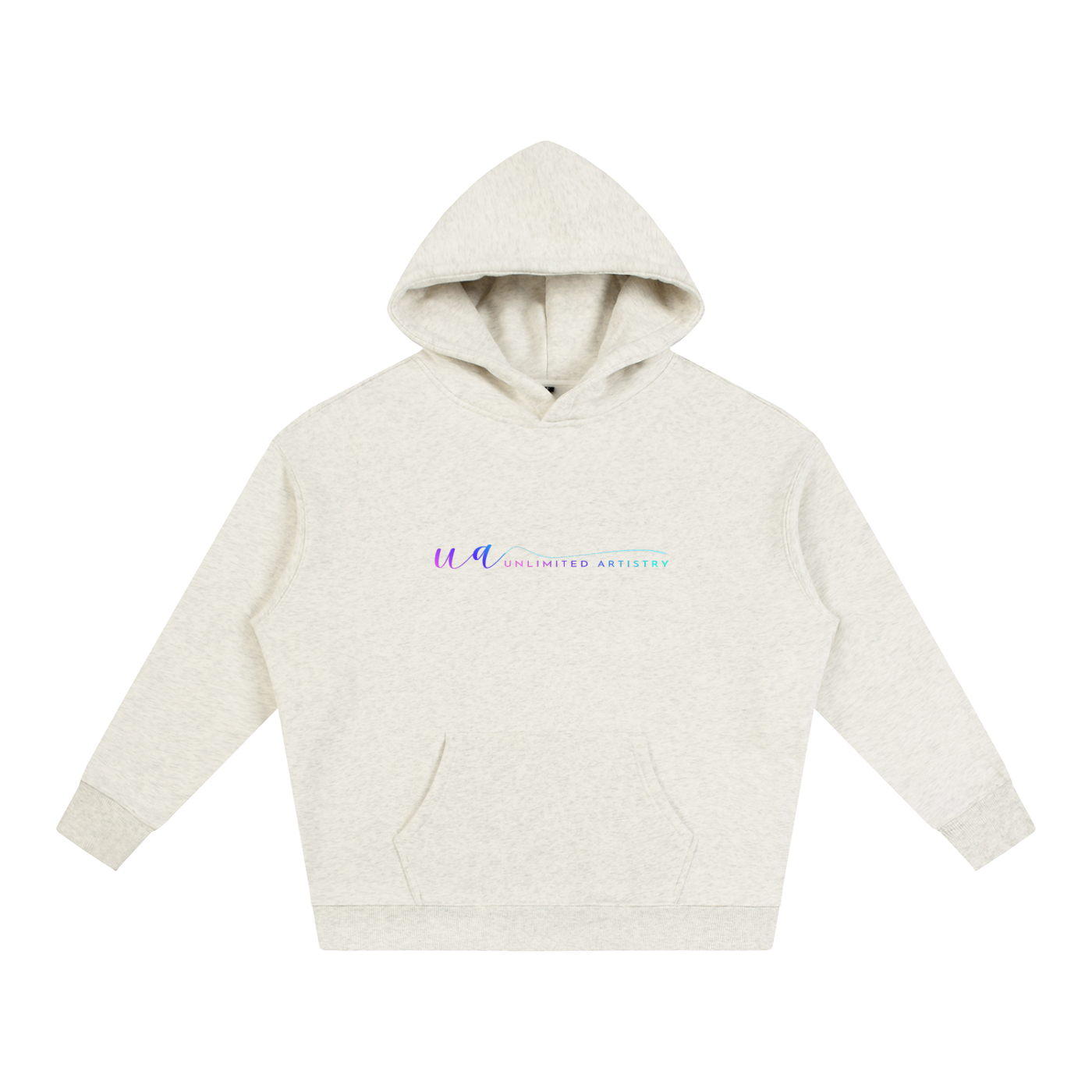 111(back) Oversize Fleeced Hoodie