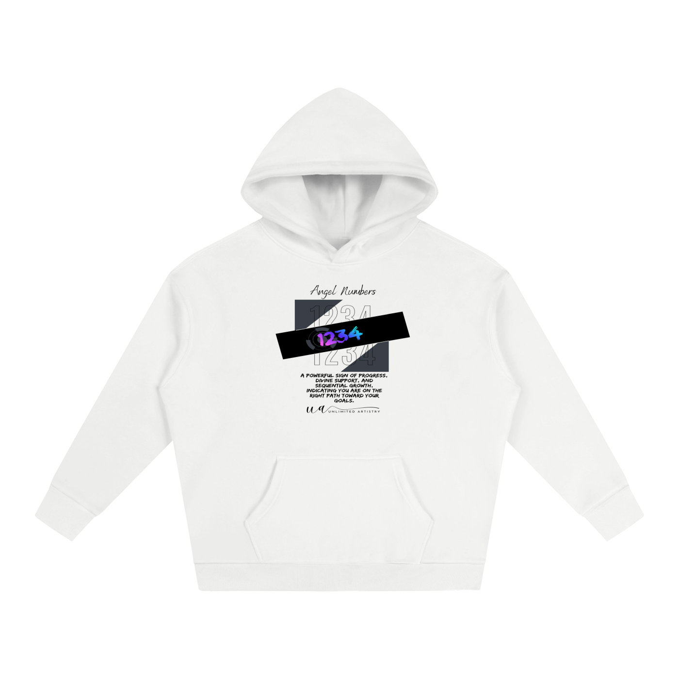 1234 Oversize Fleeced Hoodie