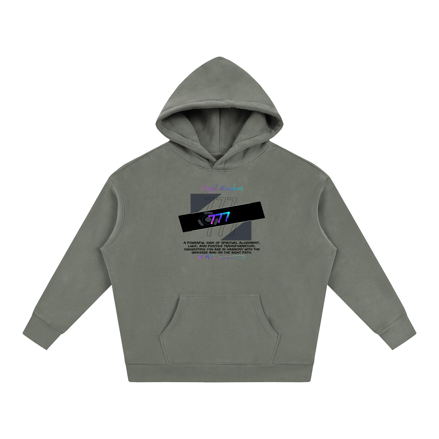 777 Oversize Fleeced Hoodie