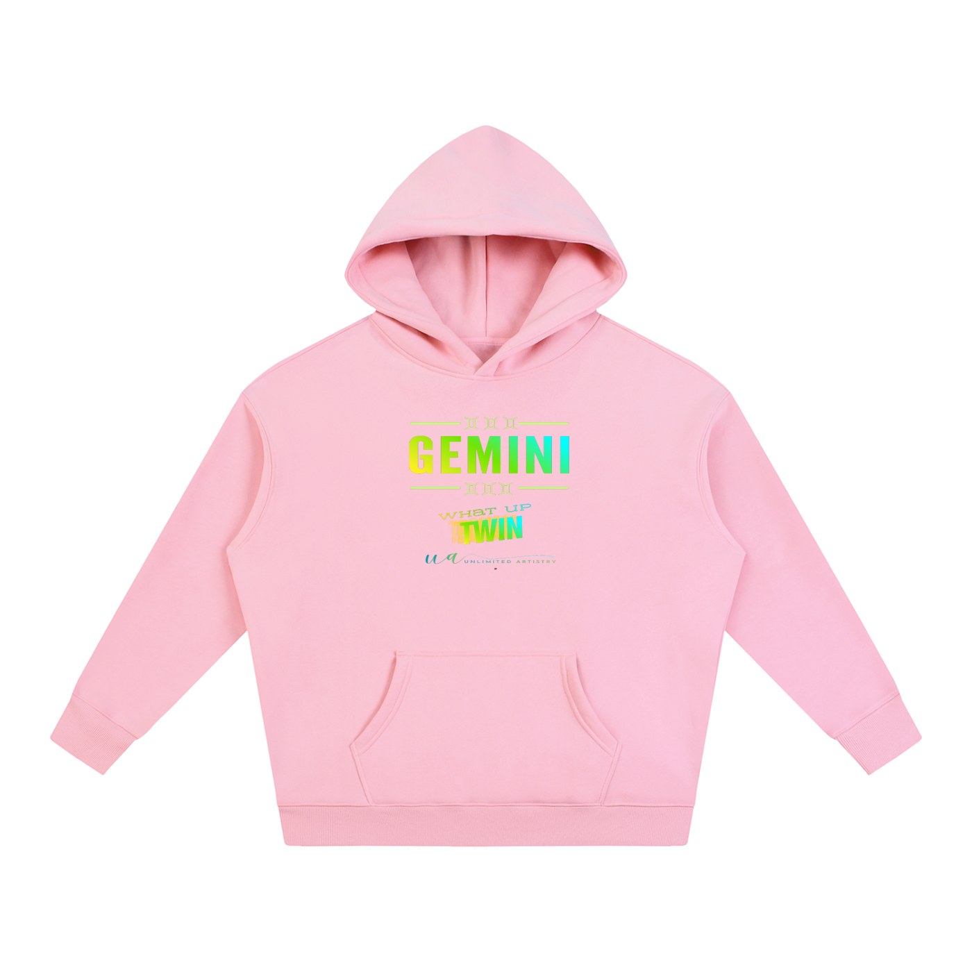 Gemini Oversize Fleeced Hoodie
