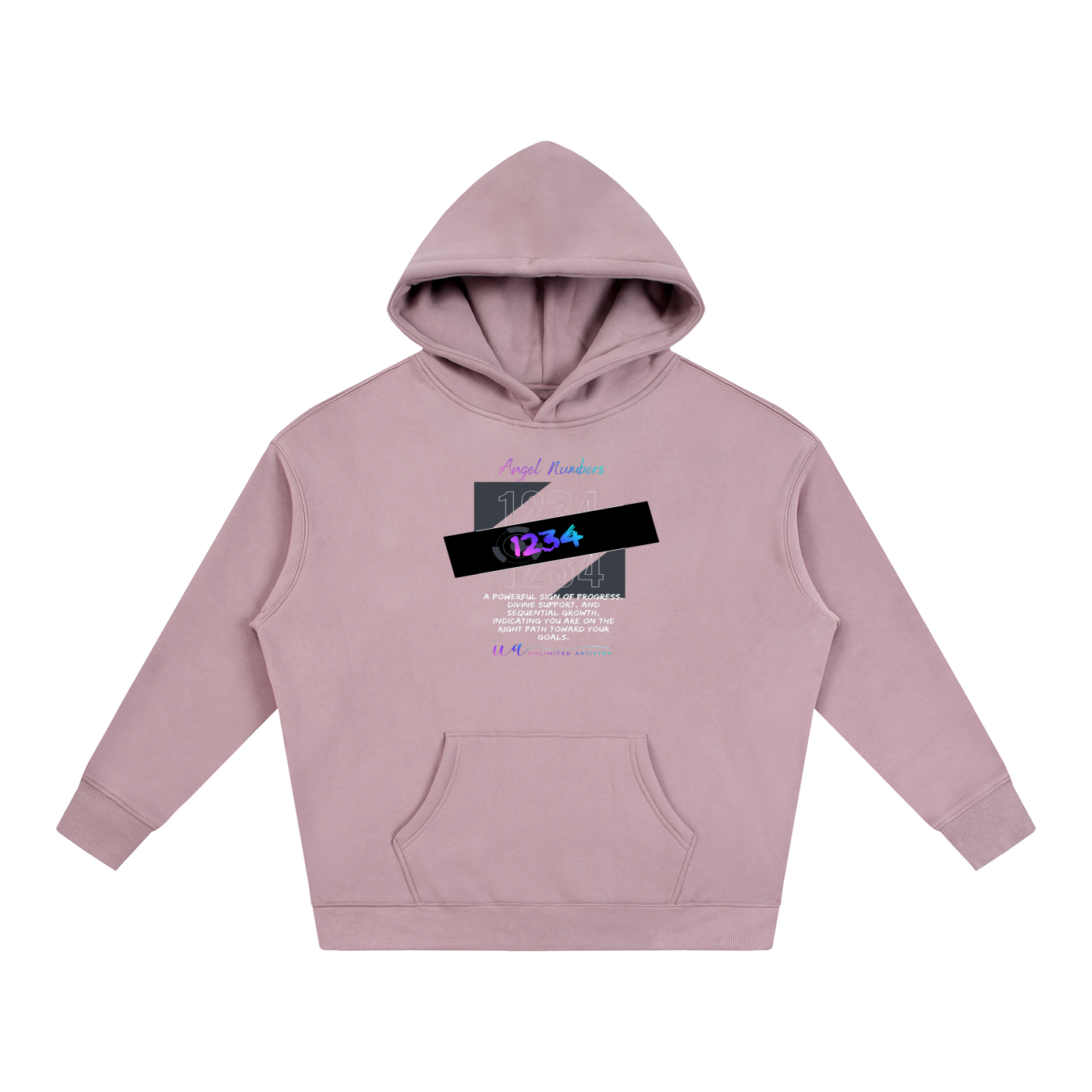 1234 Oversize Fleeced Hoodie