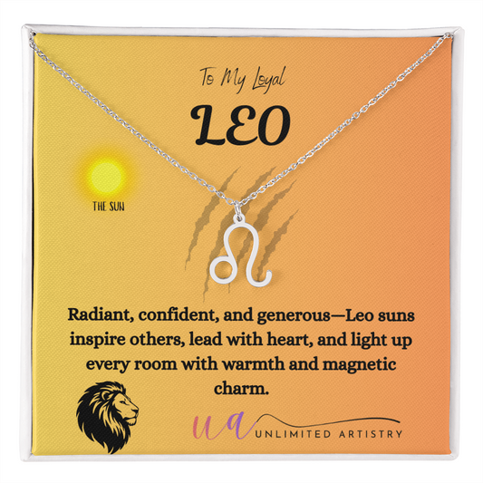 Leo Zodiac Pendant 2