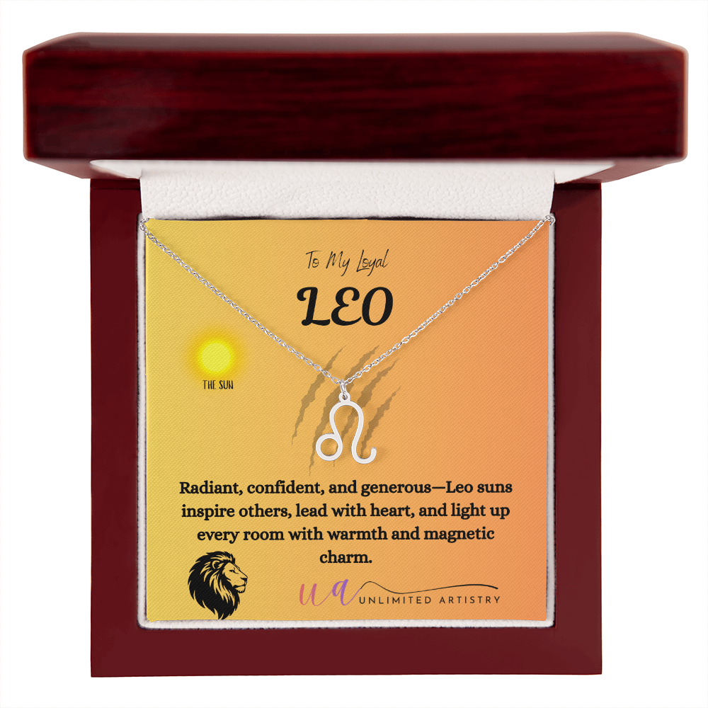 Leo Zodiac Pendant 2