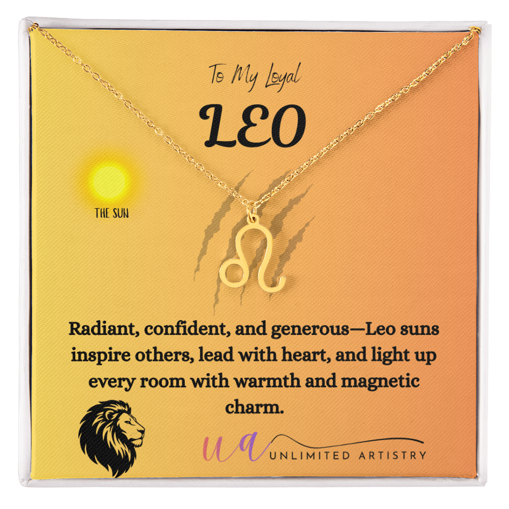 Leo Zodiac Pendant 2