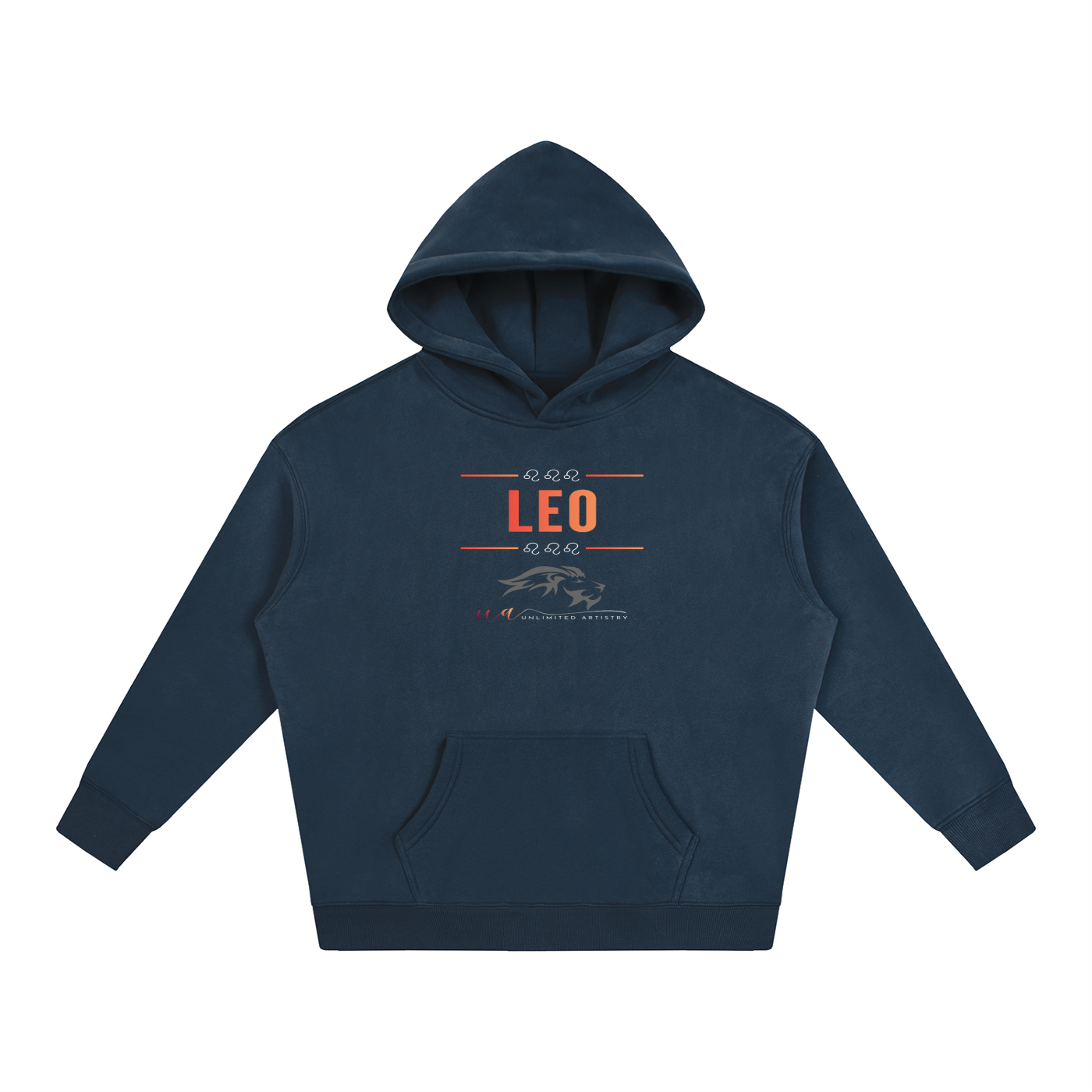 Leo Oversize Fleeced Hoodie