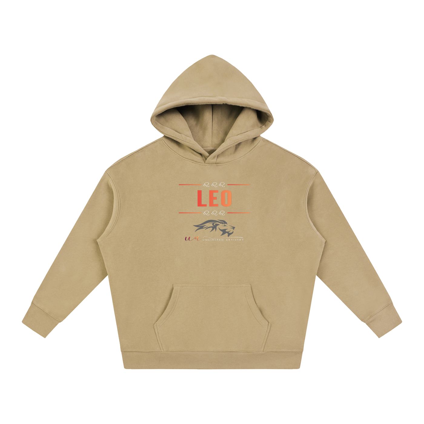 Leo Oversize Fleeced Hoodie
