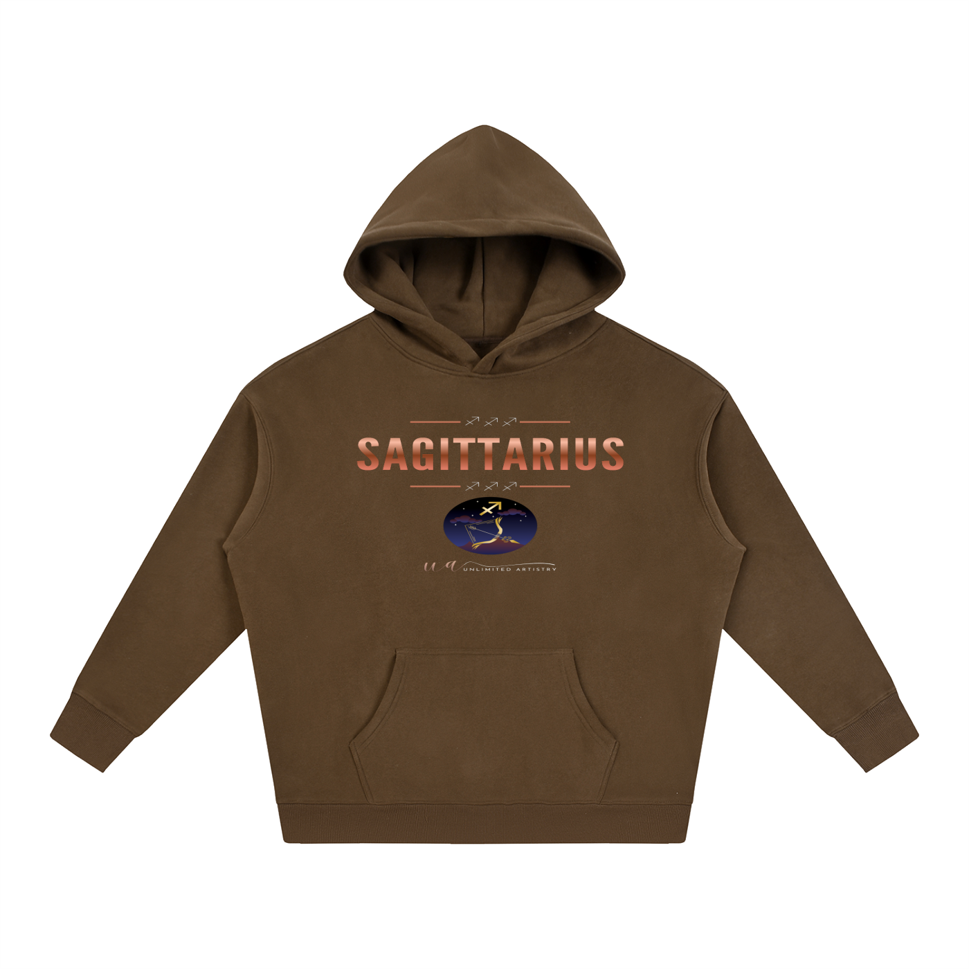 Sagittarius Oversize Fleeced Hoodie