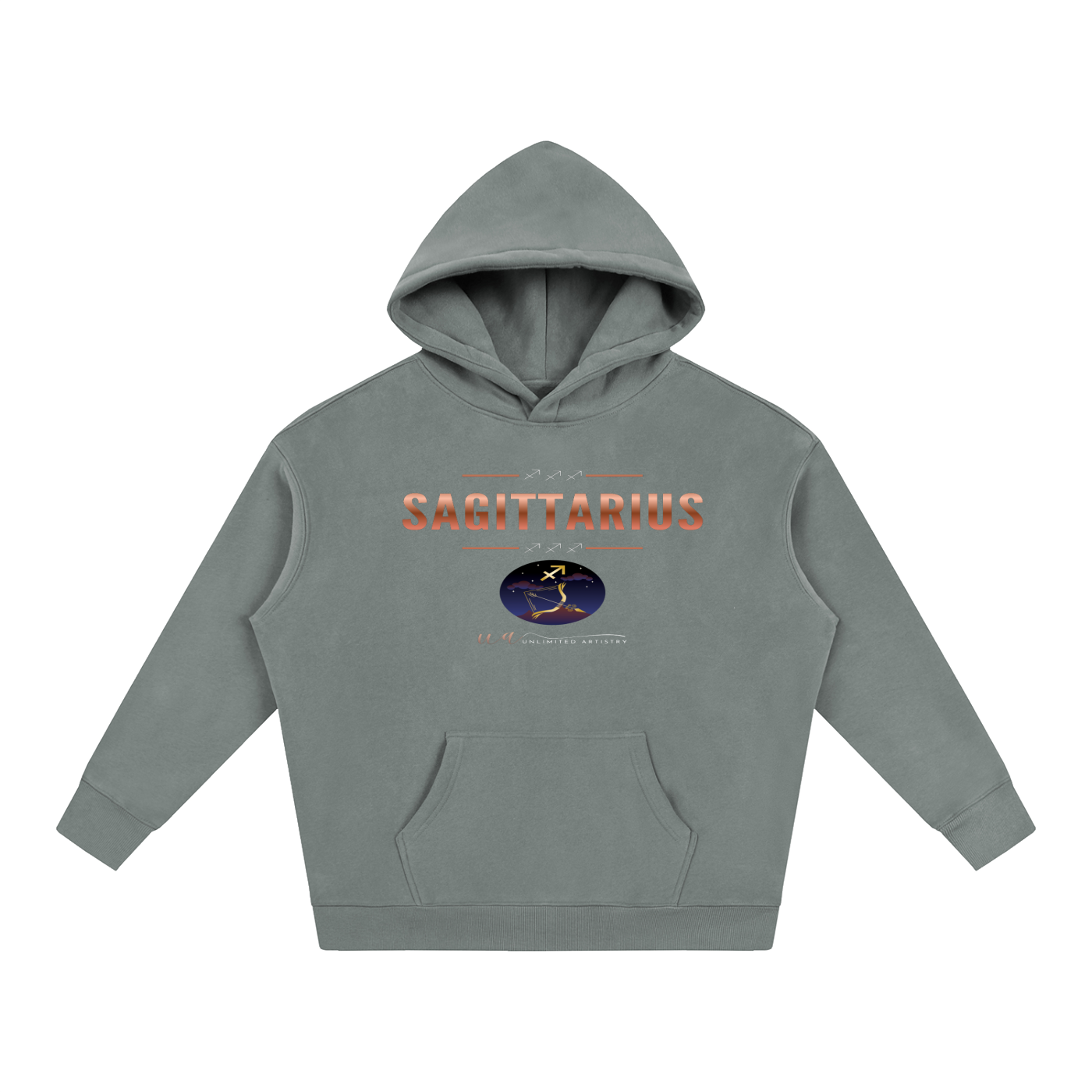 Sagittarius Oversize Fleeced Hoodie