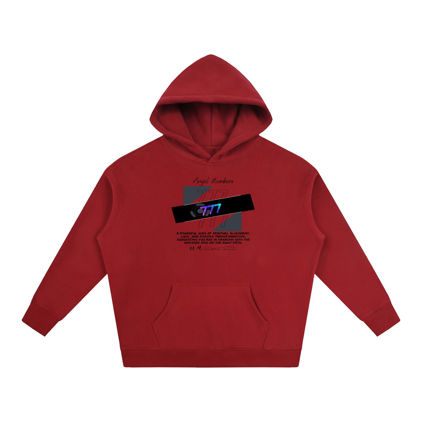 777 Oversize Fleeced Hoodie