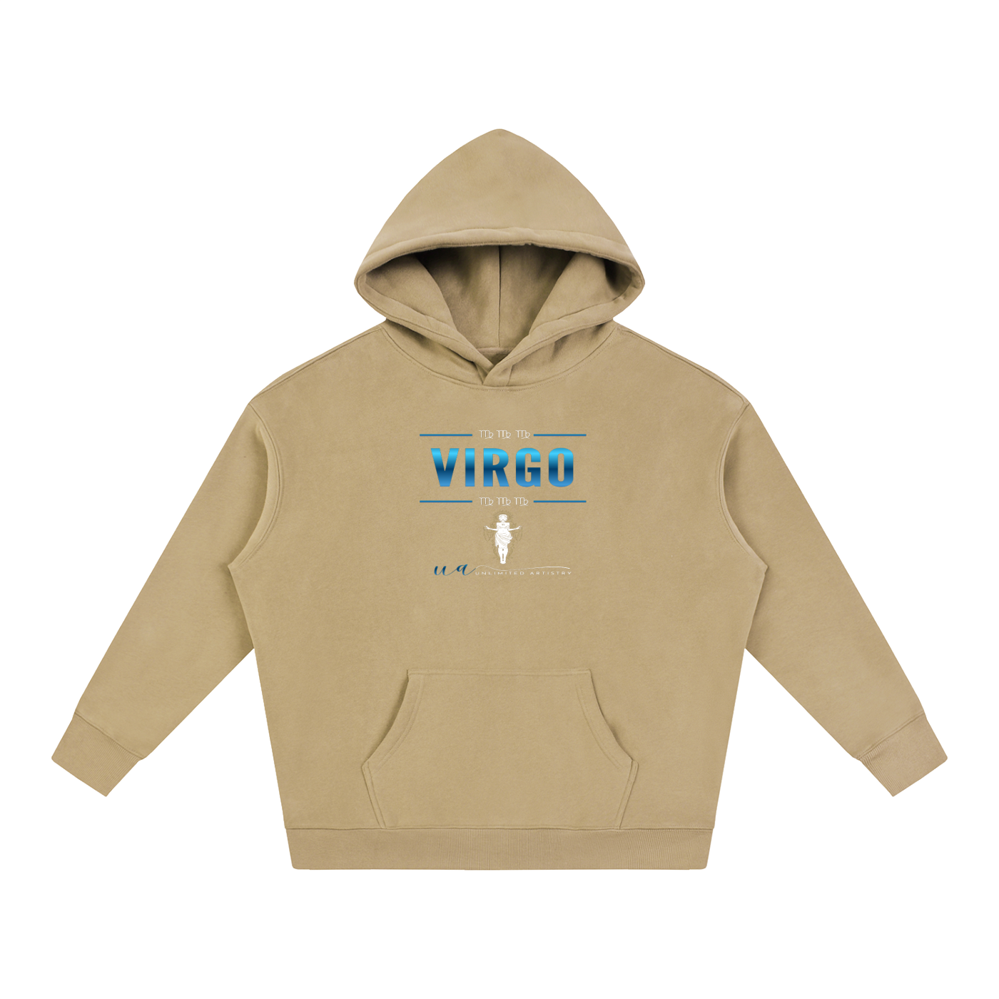 Virgo(w) Oversize Fleeced Hoodie