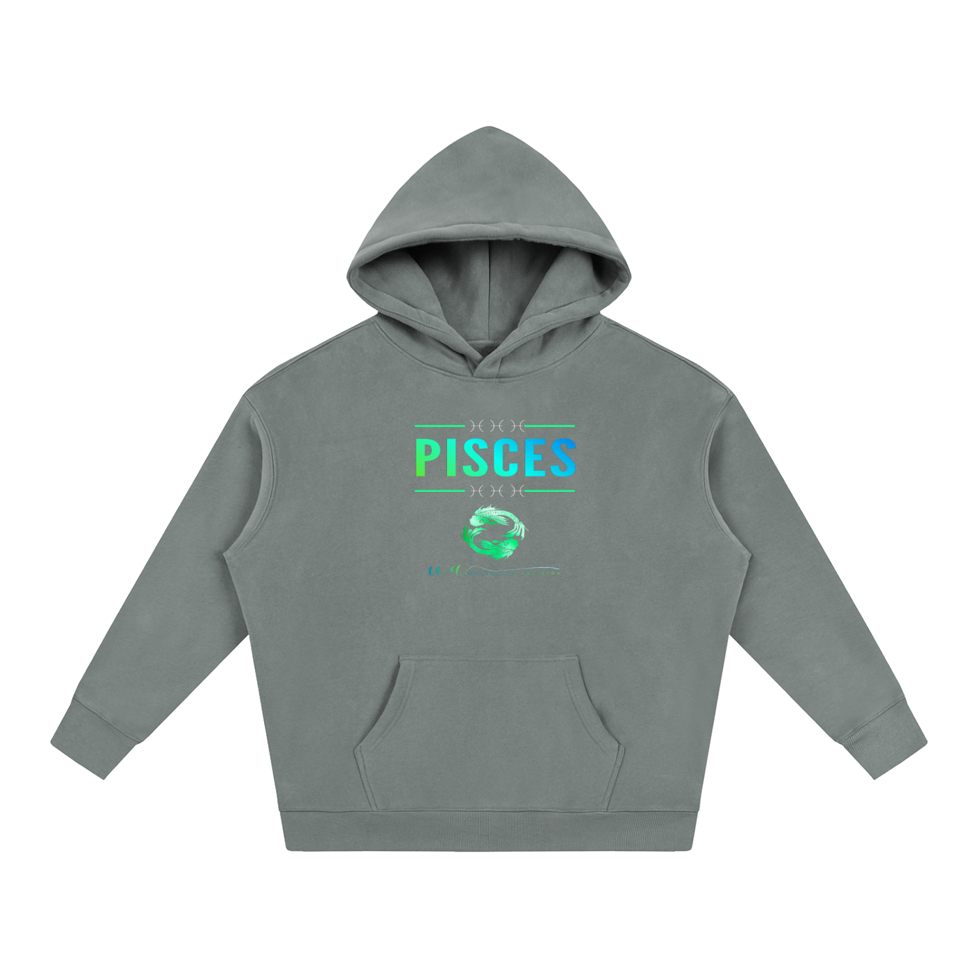 Pisces Oversize Fleeced Hoodie