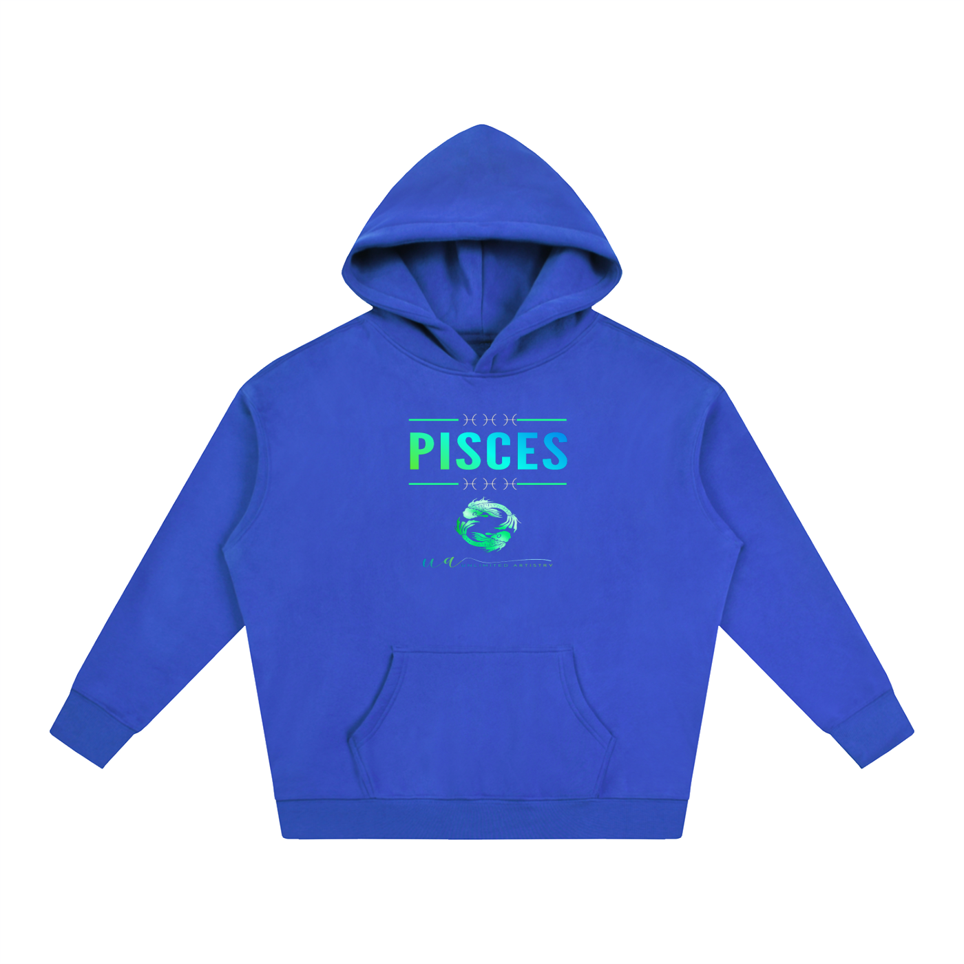Pisces Oversize Fleeced Hoodie