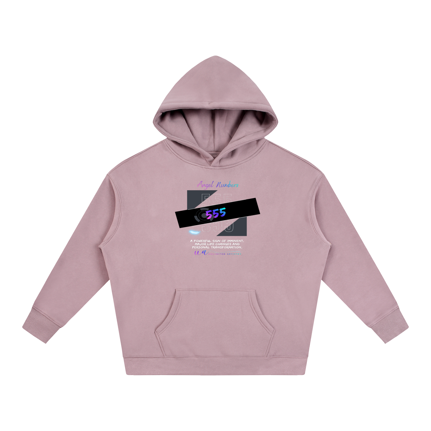 555 Oversize Fleeced Hoodie