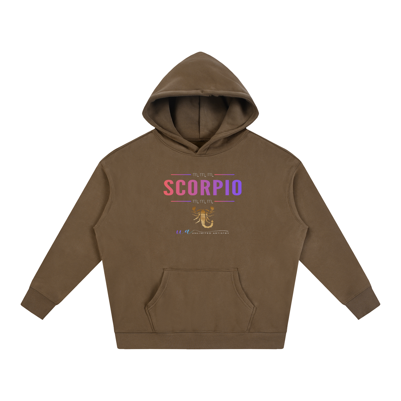 Scorpio Oversize Fleeced Hoodie