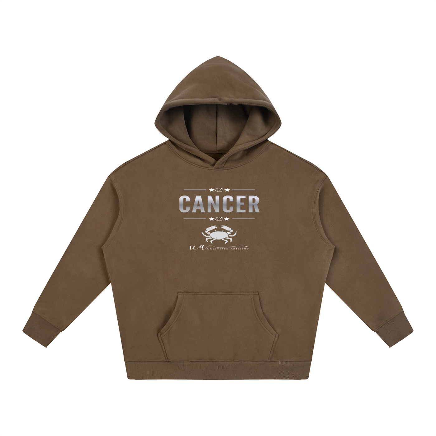 Cancer Oversize Fleeced Hoodie