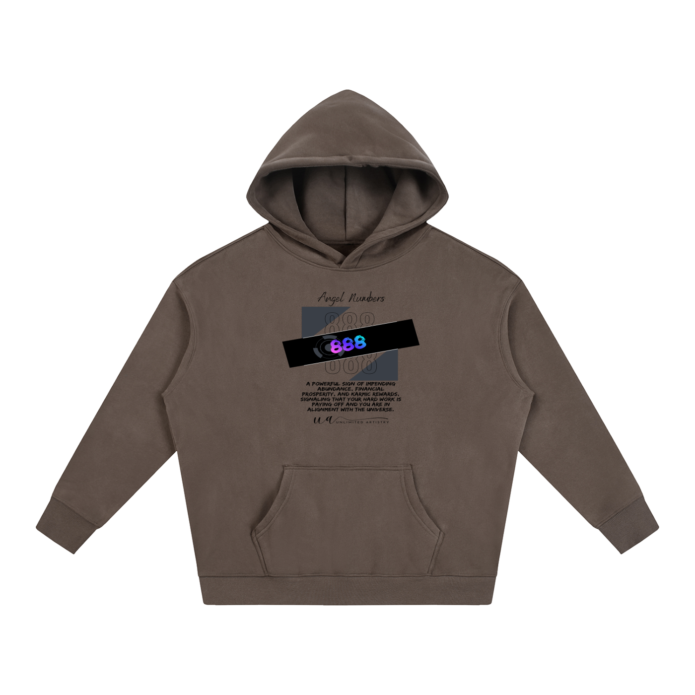 888 Oversize Fleeced Hoodie