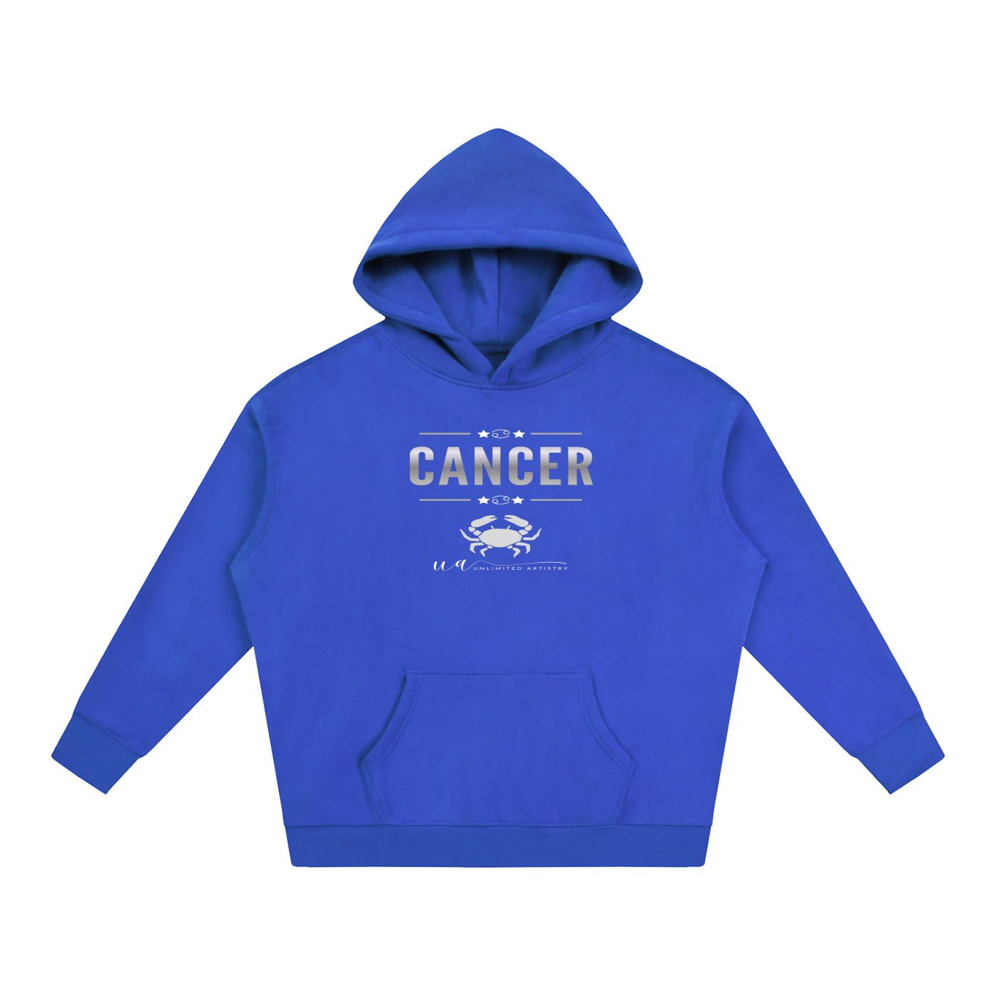 Cancer Oversize Fleeced Hoodie